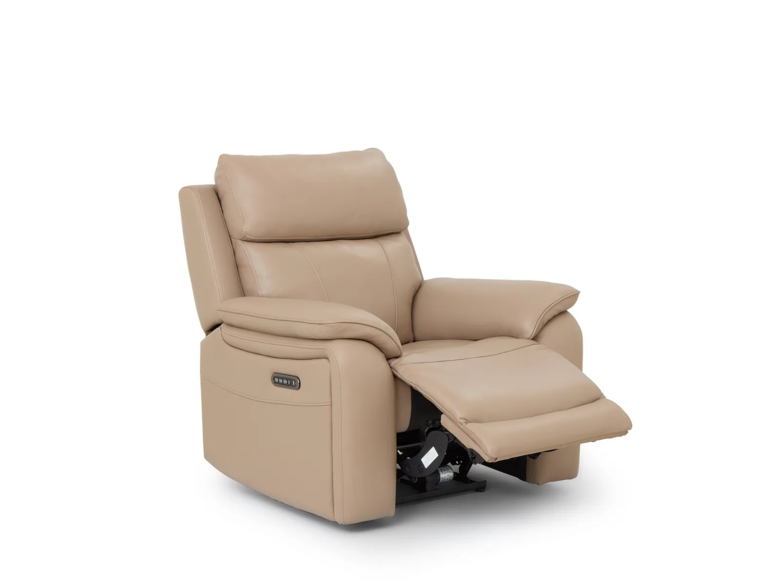 Power Recliner Chair With Head Tilt & Lumbar Support