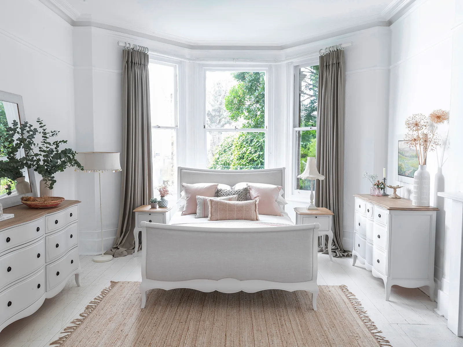 Super King Size Upholstered Bed Frame