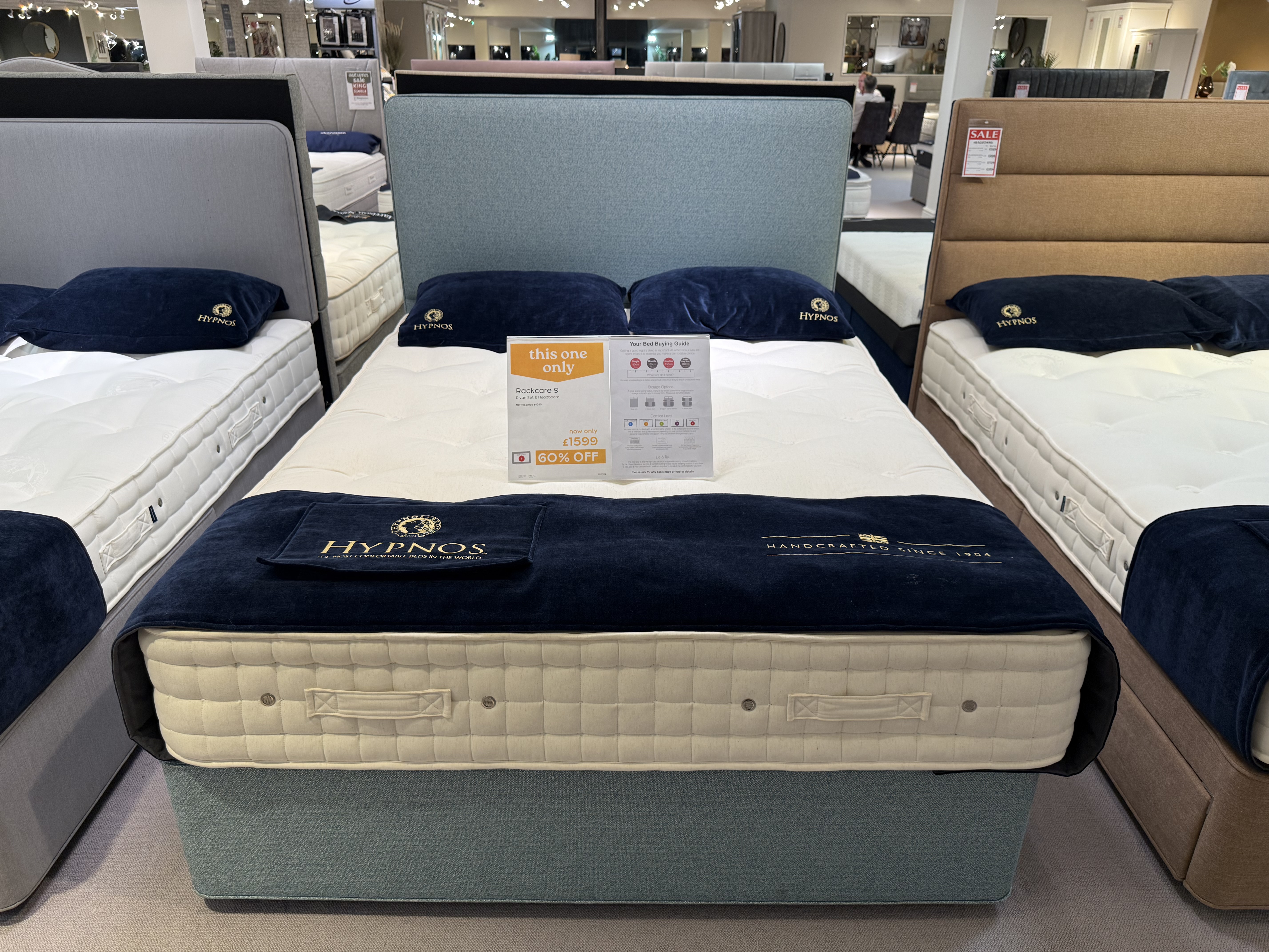 BackCare 9 Divan Set & Headboard