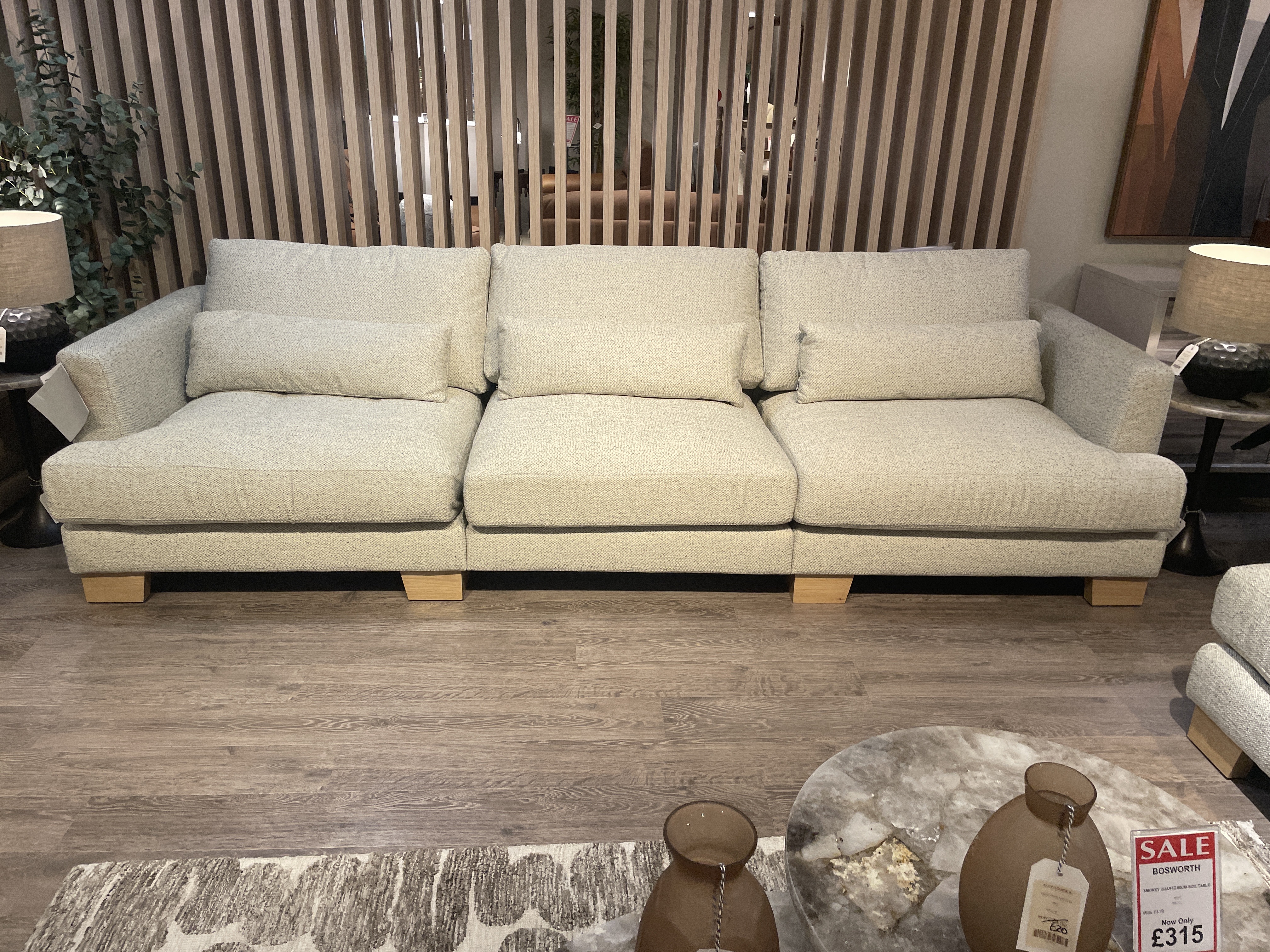 Newport Large Modular Sofa & Footstool